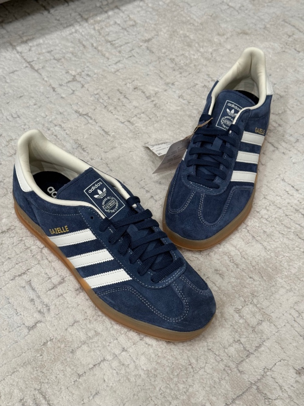 New adidas gazelle indoor size us 9,5